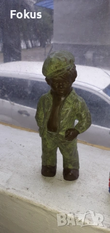 Авторска керамика фигурка на Geert Kunen - подписана