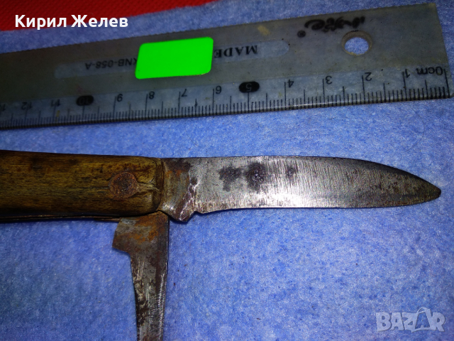 GERLACH Стар МНОГО РЯДЪК КОЛЕКЦИОНЕРСКИ ПОЛСКИ АРМЕЙСКИ ДЖОБЕН НОЖ 2-ра СВЕТОВНА ВОЙНА ВСВ 44114, снимка 18 - Антикварни и старинни предмети - 44755845