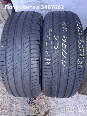 235 55 18 Michelin 2бр летни дот 2023г 