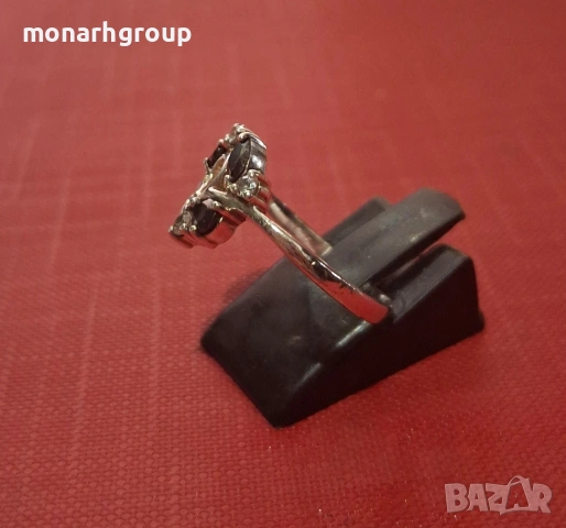 Сребърен пръстен, снимка 3 - Пръстени - 52743381