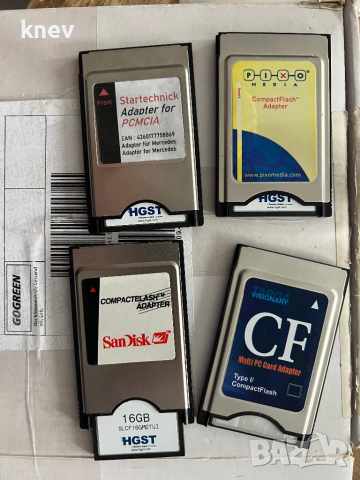 PCMCIA CF, снимка 1 - Друга електроника - 44756861