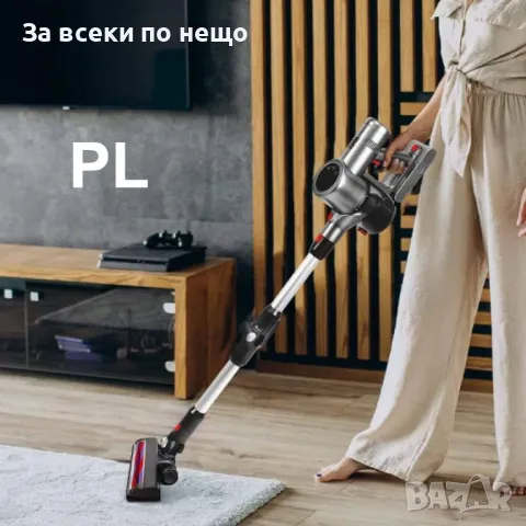 Вертикална акумулаторна прахосмукачка Voltz OV51001L 250W, 2500mAh Код P67, снимка 2 - Прахосмукачки - 49145872
