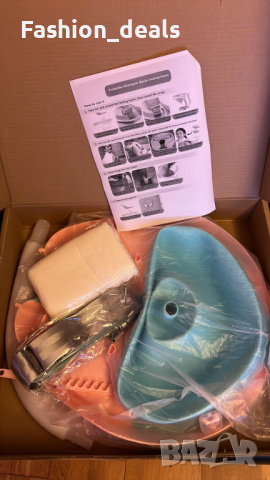 Нов Сгъваем умивалник за шампоан къпане възрастни хора Мивка за коса, снимка 8 - Други - 36459292