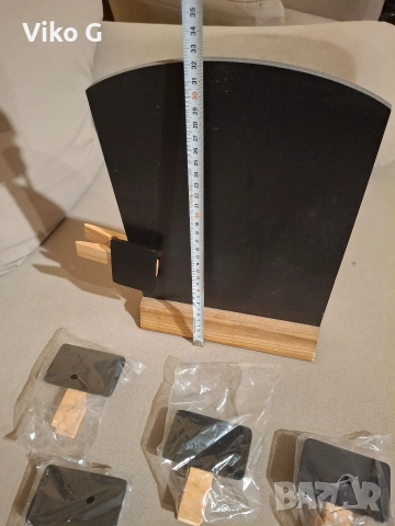 Кетъринг дъски за меню и шипка Olympia (6 броя), снимка 5 - Други стоки за дома - 52900255