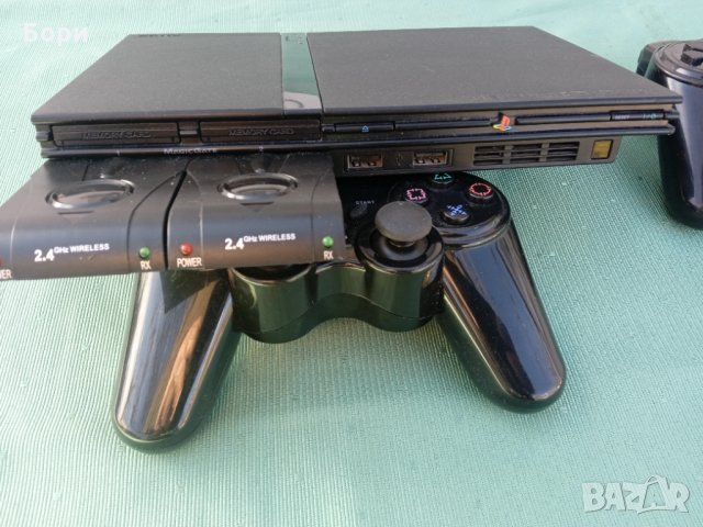 SONY PS 2 Slim , снимка 7 - PlayStation конзоли - 35849893