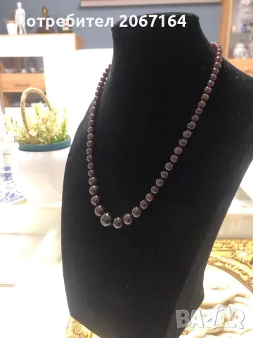 Гердан от гранат, снимка 7 - Колиета, медальони, синджири - 49532949