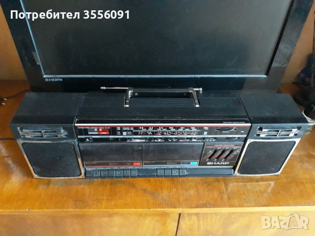   SHARP   WF-339Z(BK), снимка 5 - Радиокасетофони, транзистори - 53502824
