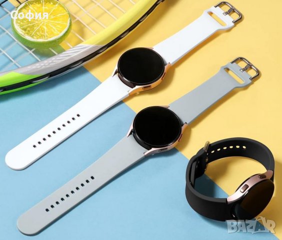Каишка силиконова за Smart Wach Samsung Galaxy watch 4, 5, 5 PRO НАЛИЧНО!!! , снимка 4 - Каишки за часовници - 40863669