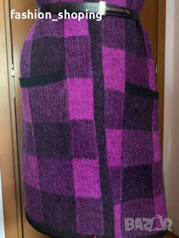 Голям (oversize) шал Escada ( мохер и вълна), снимка 8 - Шалове - 39280814