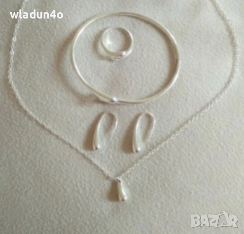 Интересен комплект за дами -20е, снимка 7 - Бижутерийни комплекти - 34075628