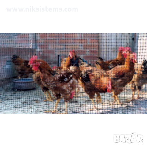 Мрежа PVC за волиери и клетки за Птици 1х25 метра - Арт. №: 236