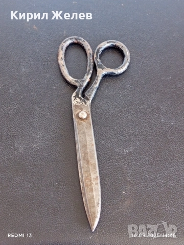 Стара шивашка ножица от соца рядка за КОЛЕКЦИЯ ДЕКОРАЦИЯ 50587, снимка 7 - Други ценни предмети - 51733045