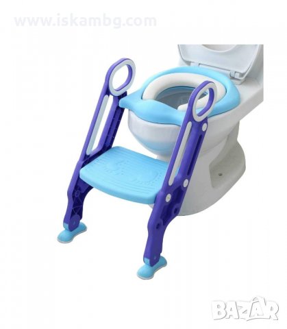 ДЕТСКА СЕДАЛКА-АДАПТЕР ЗА ТОАЛЕТНА ЧИНИЯ СЪС СТЪЛБА - код 2600, снимка 12 - Други - 33930407