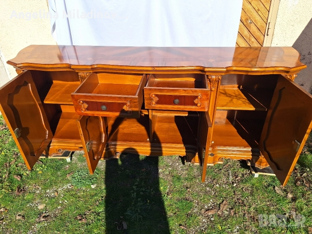 Италиански уникален комод с богата Интарзия , снимка 4 - Шкафове - 52712641