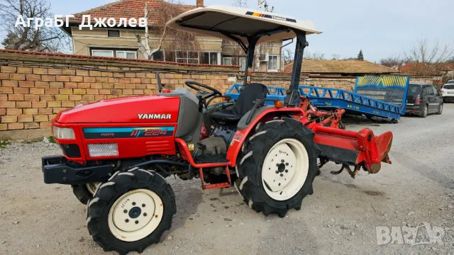 Японски трактор Yanmar AF224 с фреза, 4x4, 24 к.с., АграБГ Джолев 