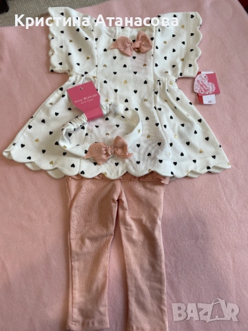 Сладурски бебешки костюм 🍼 за момиче, снимка 10 - Комплекти за бебе - 53057656