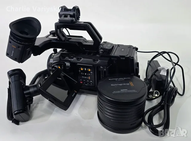 Blackmagic Design URSA Mini Pro G2 4.6K – PL Mount – Пълен професионален комплект, снимка 15 - Камери - 55737587