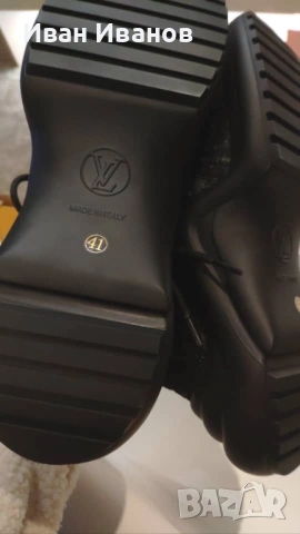 Сникърси Louis Vuitton с дантела, снимка 6 - Маратонки - 53505043