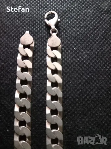 Сребърни Ланци и Кръст, снимка 3 - Колиета, медальони, синджири - 49492740