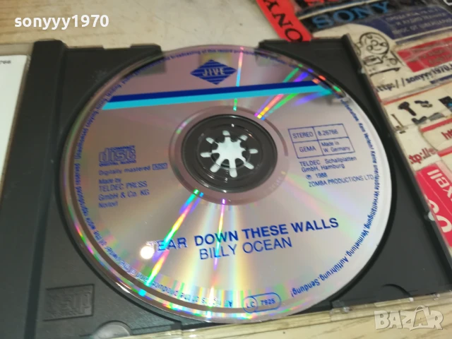 BILLY OCEAN CD 0908251545, снимка 11 - CD дискове - 51309058