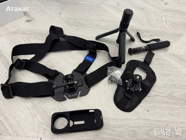 Insta360 X5 Essential Kit 360° 8K + аксесоари (Гаранция до 14/11/2027), снимка 10 - Камери - 55796304