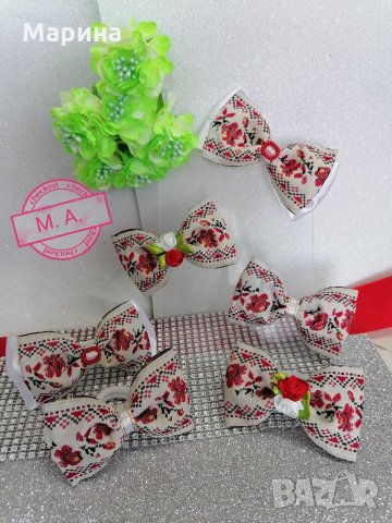 Панделка за коса с фолклорни /етно мотиви , снимка 2 - Други - 34316583