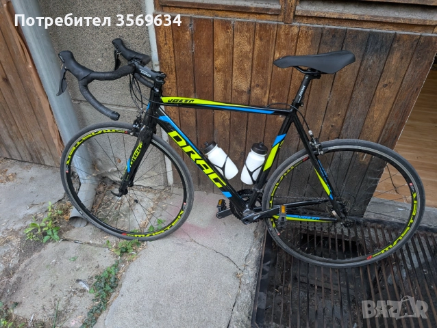 Шосеен велосипед Drag Volta comp 28",  за 185-190 см, карбон  алуминии