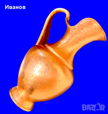 ЦЕНА - 40€. Нова Медна Кована кана за Вино - Амфора , снимка 2 - Антикварни и старинни предмети - 51477188