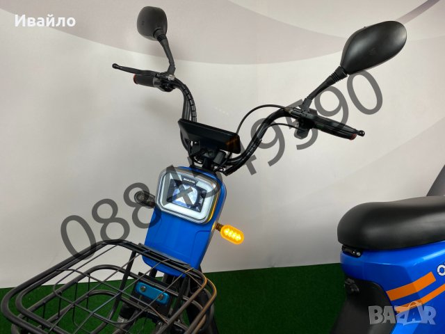 Eлектрически скутер - колело с двойна седалка – велосипед EGV X3 -2021, снимка 6 - Велосипеди - 35567679