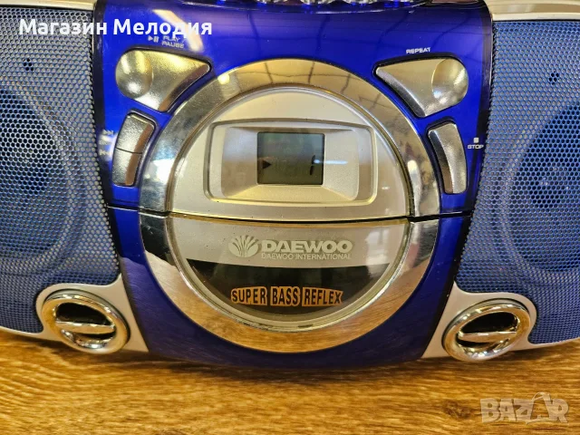 Радиокасетофон с CD Daewoo Daytek DRD-S19 – Много добро състояние!, снимка 4 - Радиокасетофони, транзистори - 55831006