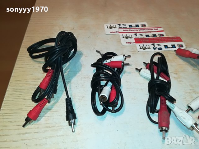 КАБЕЛИ АУДИО С ЧИНЧОВЕ 0901231145, снимка 5 - Ресийвъри, усилватели, смесителни пултове - 39239194