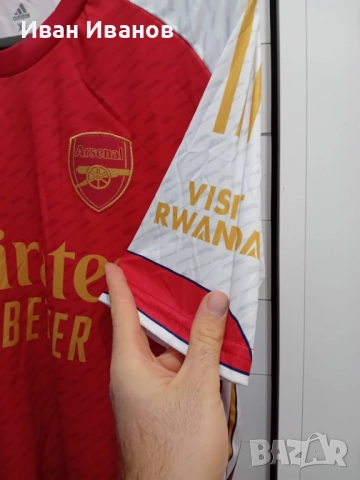 Чисто нова оригинална фланелка на Арсенал - Джака, снимка 6 - Футбол - 51650992