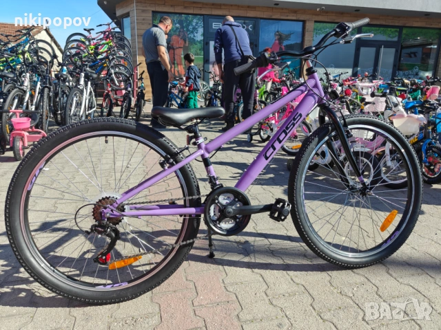 CROSS Велосипед 26" HARMONY лилав, снимка 10 - Велосипеди - 53830781