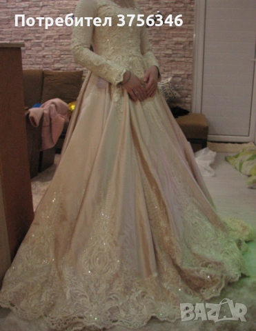 Булчинска/бална рокля, снимка 2 - Рокли - 53628820