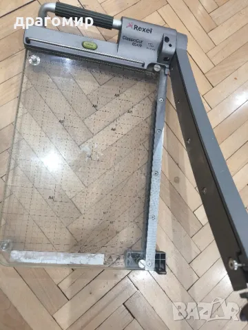  Rexel Classic Cur CL410 гилотина за хартия , снимка 2 - Други - 49867671