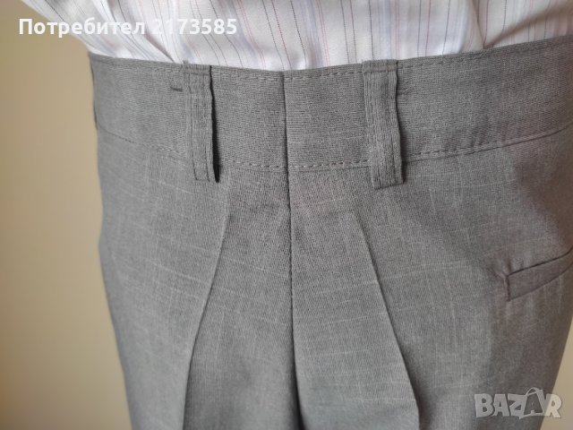 Продавам елегантен  мъжки панталон, снимка 4 - Панталони - 41470427