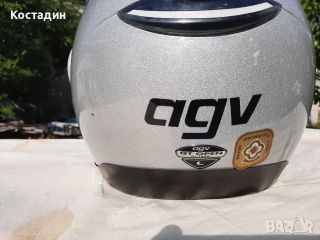 Модулна каска AGV  GT   Размер L, снимка 6 - Аксесоари и консумативи - 55791666