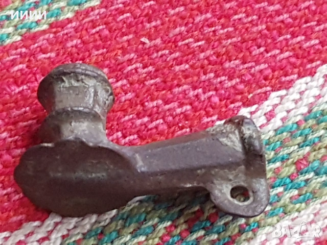 Османска бронзова лула , снимка 3 - Антикварни и старинни предмети - 53141419