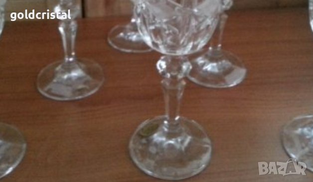 Кристални чаши Бохемия , снимка 7 - Антикварни и старинни предмети - 37761425