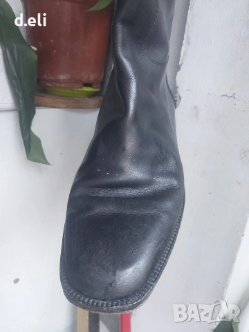 Hugo BOSS и BALDININI Original Size 40 100% Кожа, снимка 1 - Дамски ботуши - 48742839