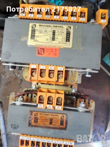 Трансформатори от Deckel, снимка 3 - Резервни части за машини - 41474149