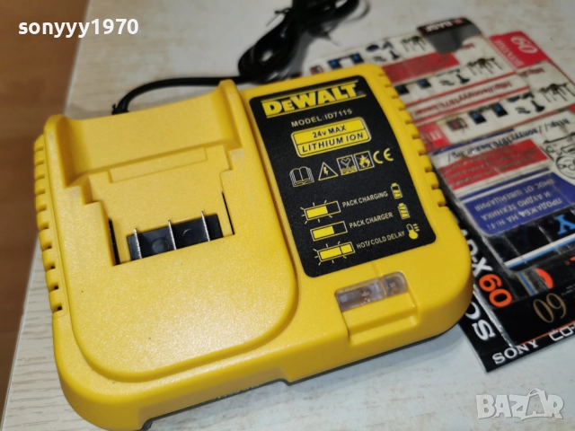 DEWALT BATTERY CHARGER 2412251834