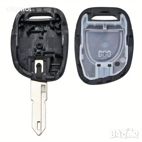 Кутийка за ключ Renault с 1 бутон и острие за Renault/Dacia:Clio/Kangoo/Master/Modus/Trafic/Twingo, снимка 3 - Аксесоари и консумативи - 48683615