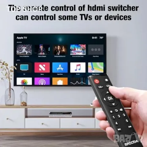 Нов превключвател HDMI Суич 5 в 1 8K 60Hz с iOS приложение и ARC, снимка 4 - Друга електроника - 49458018