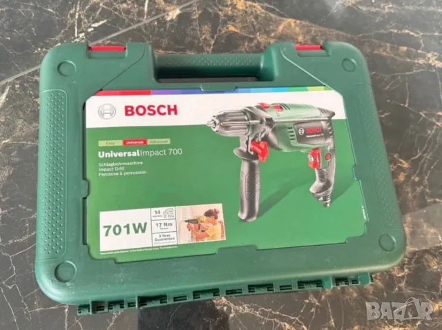 Ударна бормашина - BOSCH UniversalImpact 700, снимка 2 - Бормашини - 50324508