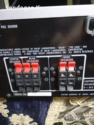  JVC RX-5022R ресивър, снимка 4 - Ресийвъри, усилватели, смесителни пултове - 46908067