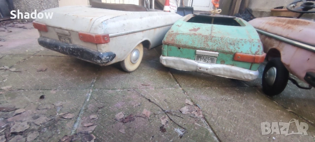 Москвич с педали , снимка 12 - Антикварни и старинни предмети - 53819560