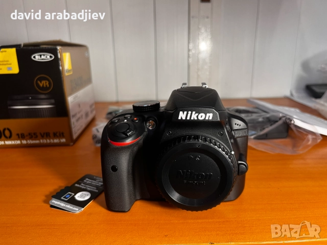 📸 Продавам чисто нов Nikon D3400 + 18-55mm VR Kit, снимка 1
