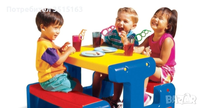 Масичка за пикник за 2 или 4 деца, снимка 2 - Други - 53068404