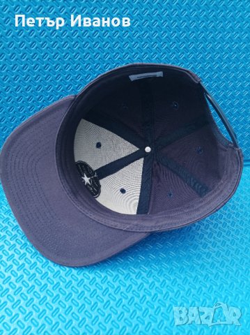 Синя шапка с козирка Converse, снимка 5 - Шапки - 41376756
